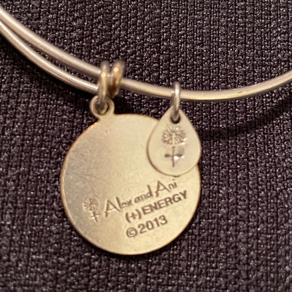 Alex and Ani Dog print bracelet - Picture 3 of 3
